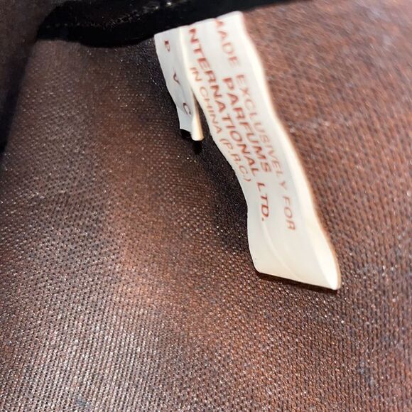 Lagerfeld Pebbled Faux Leather Backpack Parfum International Vintage - Picture 5 of 5